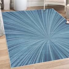 OCEAN BLUE TRIBECA ACRYLIC TRAY 18X14&quot;