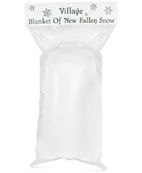 VILLAGE  BLANKET OF NEW FALLEN SNOW