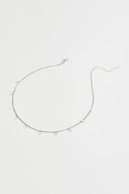 IVY RHODIUM CHAIN NECKLACE