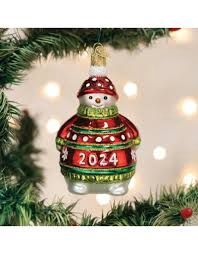 2024 SNOWMAN ORNAMENT
