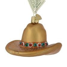 COWBOY HAT ORNAMENT