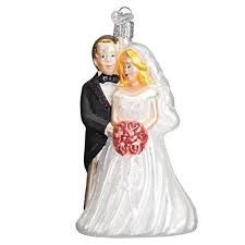 BRIDAL COUPLE ORNAMENT