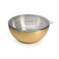 SM INSULATED BOWL GOLDEN
