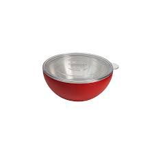 SM INSULATED BOWL STRAWBERRY