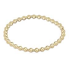 CLASSIC GOLD LARGE BEAD 4MM