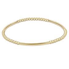 BLISS BAR GOLD BRACELET 2.5MM