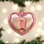 BABY GIRL FOOTPRINT ORNAMENT