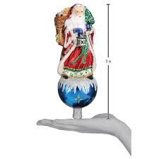 FATHER CHRISTMAS TREETOP ORNAMENT