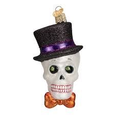 TOP HAT SKELETON ORNAMENT