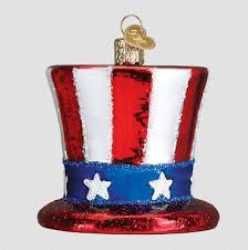 UNCLE SAM&#39;S HAT ORNAMENT
