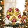SWIRLY STAR TREE TOP ORNAMENT