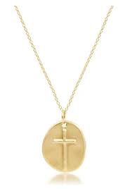 16&quot; GOLD INSPIRE NECKLACE WITH CHARM