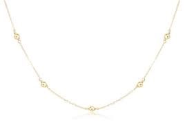 17&quot; CHOKER CLASSIC GOLD 3MM