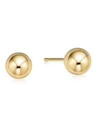 CLASSIC 6MM BALL STUD EARRING