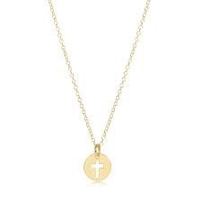 EGIRL 14&quot; BLESSED DISC NECKLACE