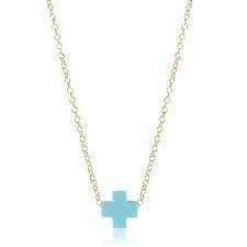 EGIRL 14&quot; TURQUOISE NECKLACE