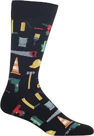 SOCK BLACK HANDY MAN