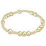 HOPE UNWRITTEN 6MM GOLD BEAD BRACELET