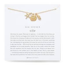 SEA SEEKER NECKLACE 14k GOLD