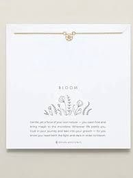 BLOOM DAINTY NECKLACE 14K GOLD