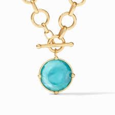 HONEYBEE STATEMENT NECKLACE TURQUOISE