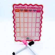 MAHJONG SCORE PAD