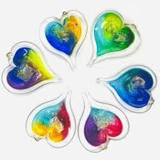 GLASS HEART SMALL