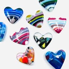 FUSED HEART TINY ASST