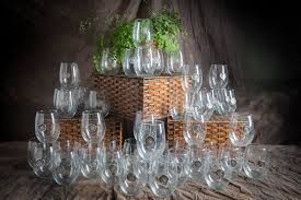 MONOGRAMMED GLASSES ASST.