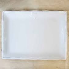 TEXAS PLATTER WHITE