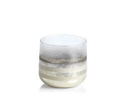5&quot;  WHITE SMOKE VOTIVE HOLDER