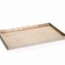 ANTIQUE GOLD  TRAY  LARGE