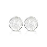 3.55&quot; CRYSTAL FILL BALL WITH BUBLES