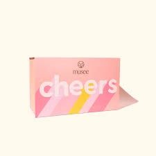 CHEERS BOX WINE GLASS/BATH SALT