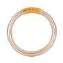 CHAMPAGNE TZUBBIE ALL WEATHER BANGLE SERENITY PRAYER MEDIUM