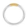 SILVER TZUBBIE ALL WEATHER BANGLE SERENITY PRAYER MEDIUM