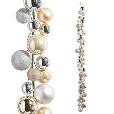 6&quot; CHAMPAGNE BALL GARLAND