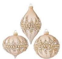 4&quot; BEADED ORNAMENT