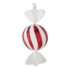 PEPPERMINT CANDY ORN 13&quot;