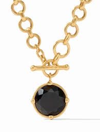 HONEYBEE DEMI NECKLACE OBSIDIAN BLACK
