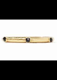 CATALINA HINGE BANGLE GOLD BLACK