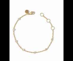CLESTE DELICATE GOLD ZIRCONIA BRACLET