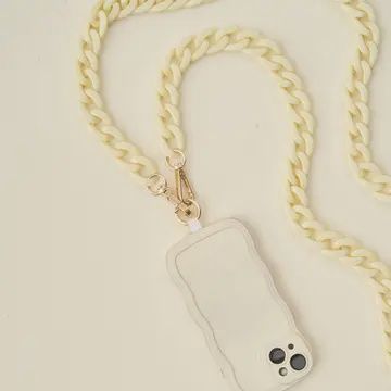 HOLD THE PHONE CROSSBODY CREAM