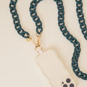 HOLD THE PHONE CROSSBODY GREEN