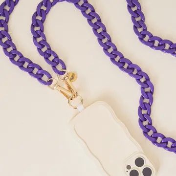 HOLD THE PHONE CROSSBODY PURPLE