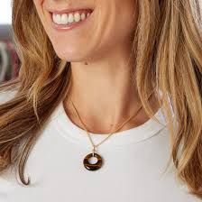 MADISON STATEMENT PENDANT TORTOISESHELL NECKLACE