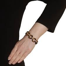 MADISON LINK BRACELET TORTOISESHELL