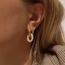 CHEVAL DOOEKNOCKER CLIP ON GOLD