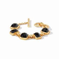 CHEVAL STONE BRACELET OBSIDIAN BLACK