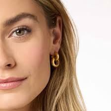 CHEVAL DOORKNOCKER EARRING GOLD